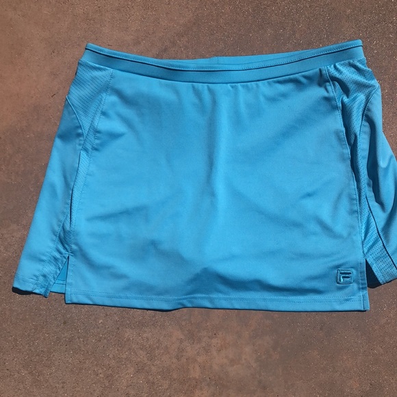FILA TENNIS SKIRT BLUE M - Picture 2 of 6